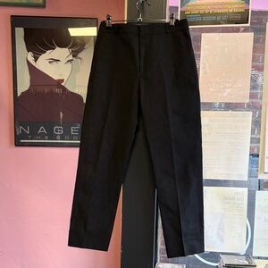 MAISON KITSUNE Classic Black Men's Dress Pants